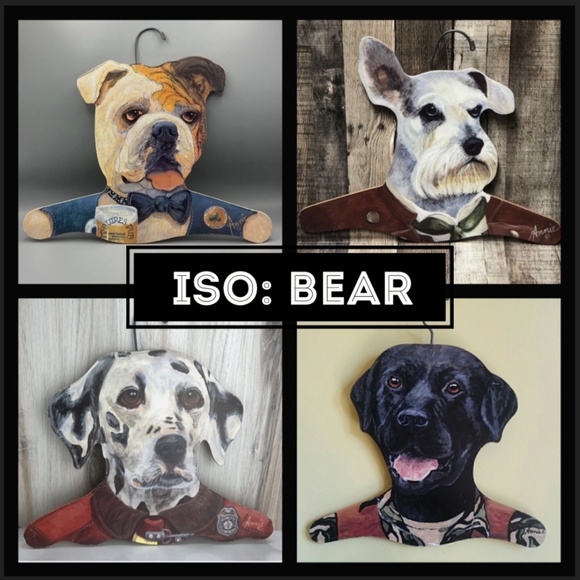 Vintage Other - Seeking 👀 Bear Hanger | ISO Wooden Stupell VNTG Clothes | Vintage - Please Help